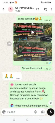 Testimonial Papan Bunga rawamangun
